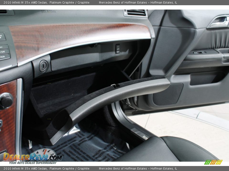 2010 Infiniti M 35x AWD Sedan Platinum Graphite / Graphite Photo #22