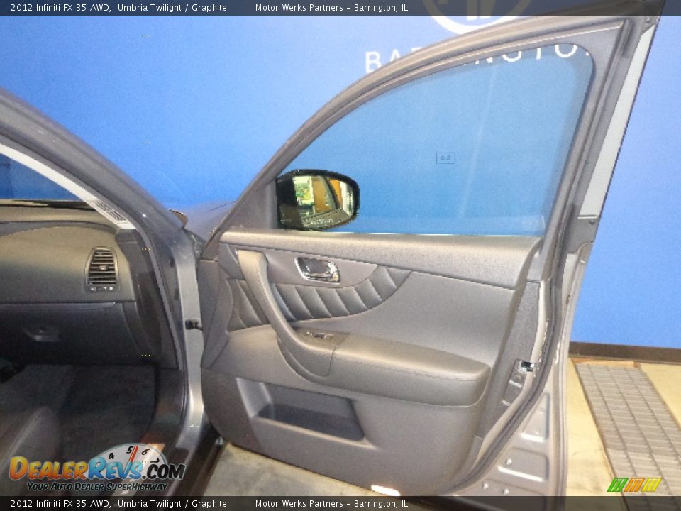 2012 Infiniti FX 35 AWD Umbria Twilight / Graphite Photo #29