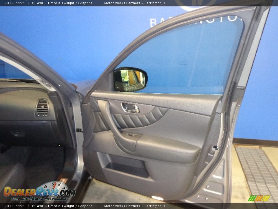 2012 Infiniti FX 35 AWD Umbria Twilight / Graphite Photo #30