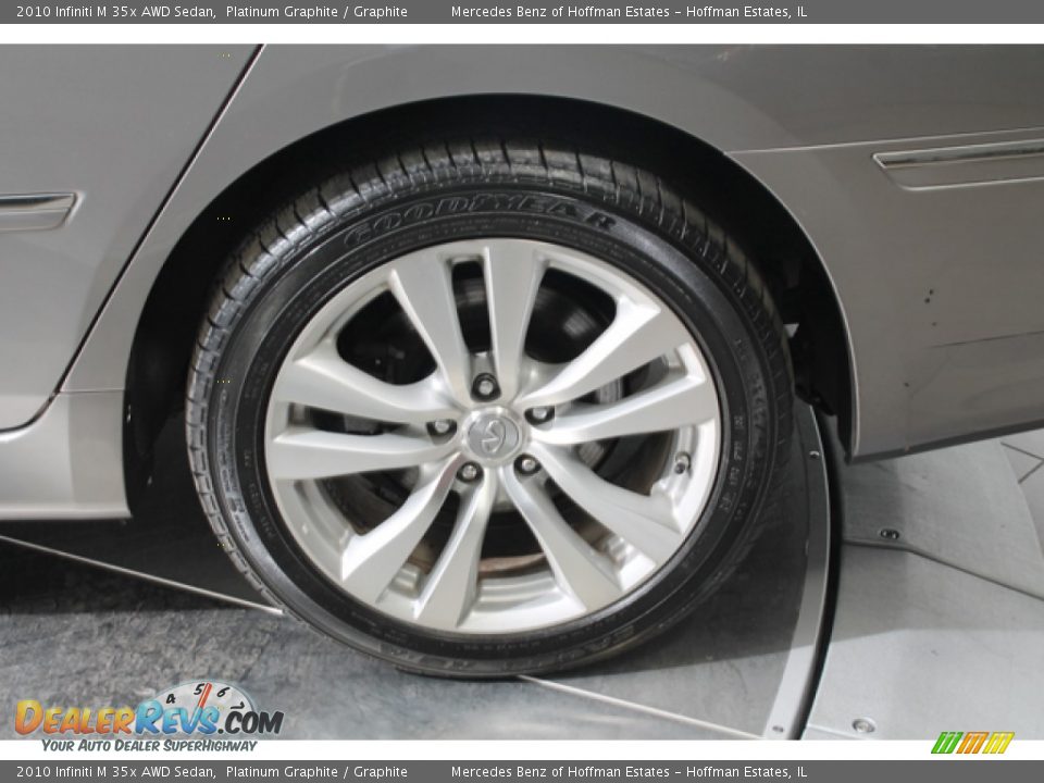 2010 Infiniti M 35x AWD Sedan Platinum Graphite / Graphite Photo #30
