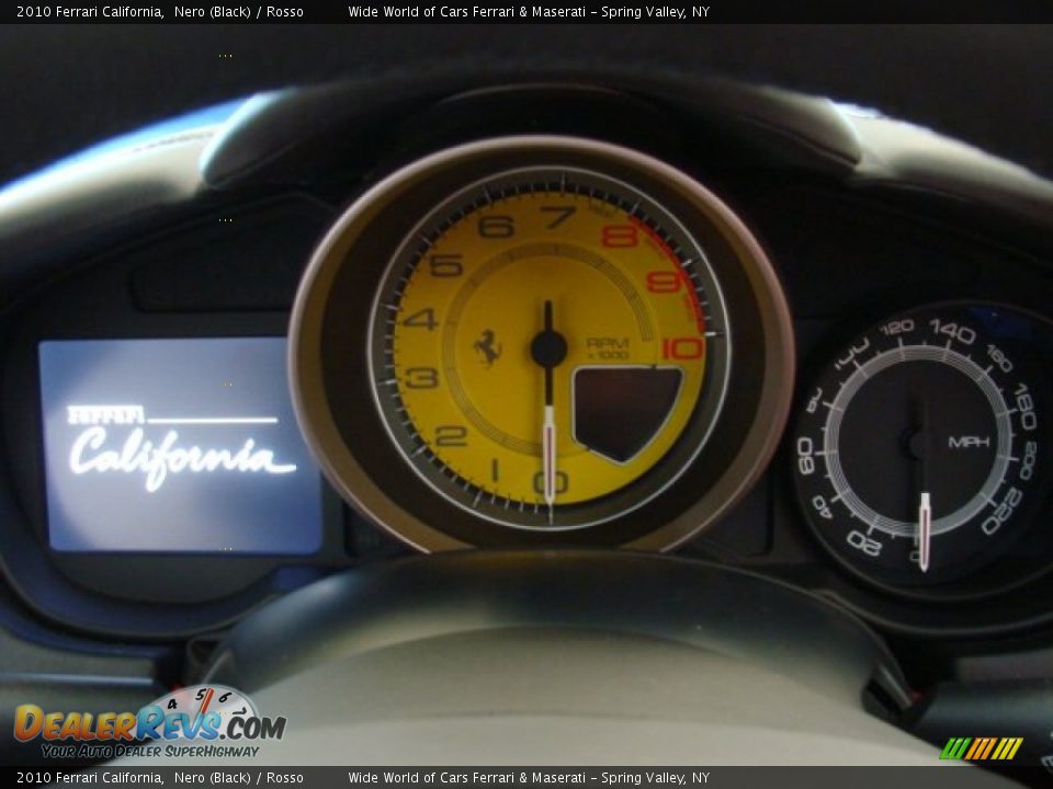 2010 Ferrari California  Gauges Photo #23