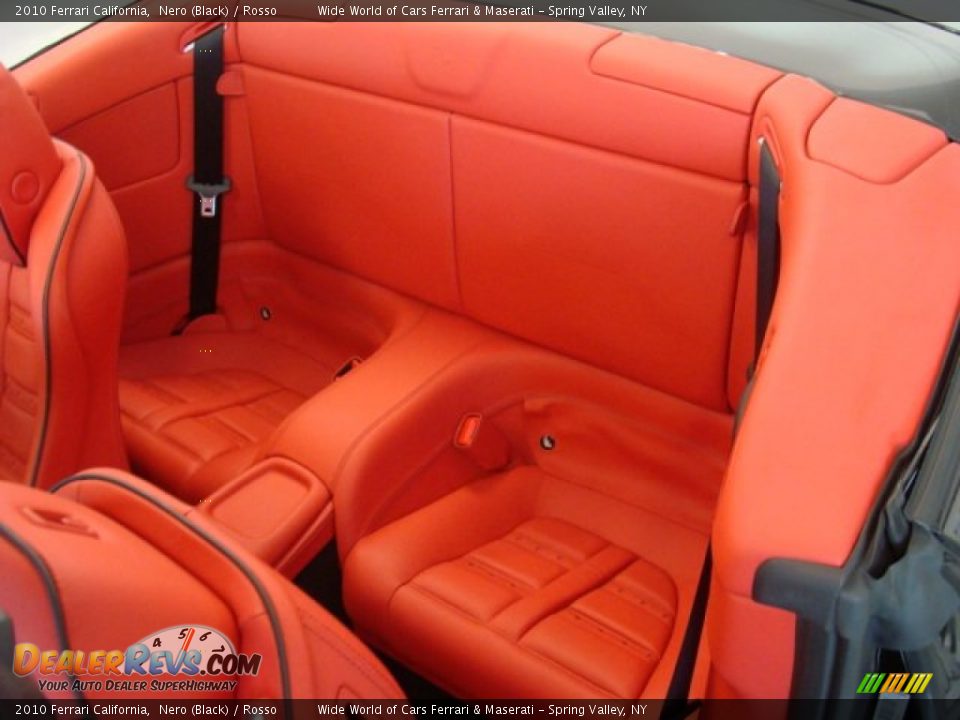 Rear Seat of 2010 Ferrari California  Photo #28