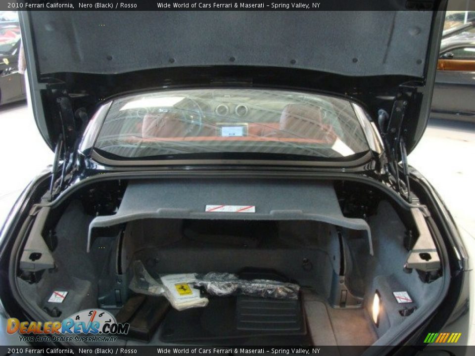 2010 Ferrari California Nero (Black) / Rosso Photo #29