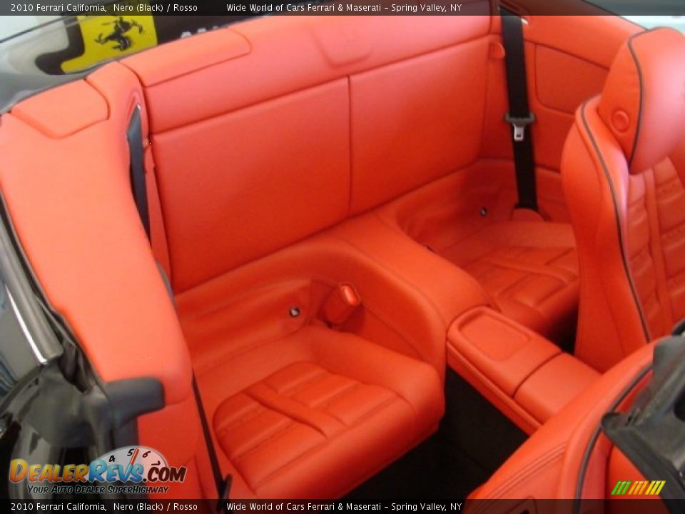 Rear Seat of 2010 Ferrari California  Photo #31