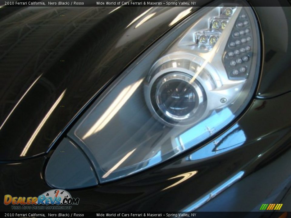 2010 Ferrari California Nero (Black) / Rosso Photo #36