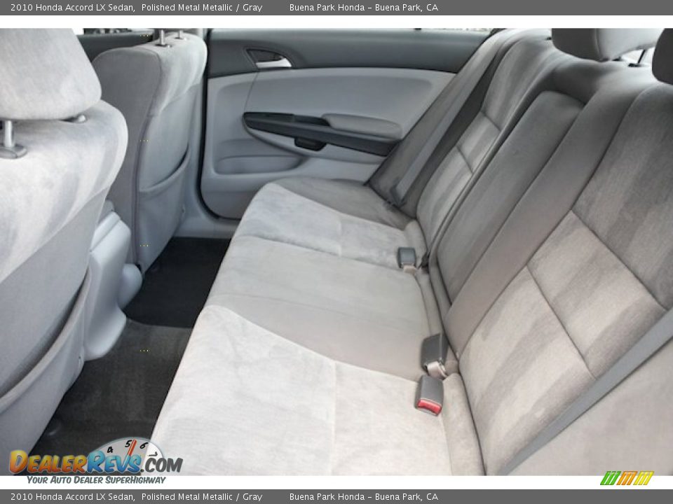 2010 Honda Accord LX Sedan Polished Metal Metallic / Gray Photo #4