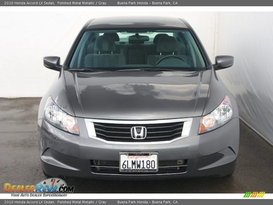 2010 Honda Accord LX Sedan Polished Metal Metallic / Gray Photo #7