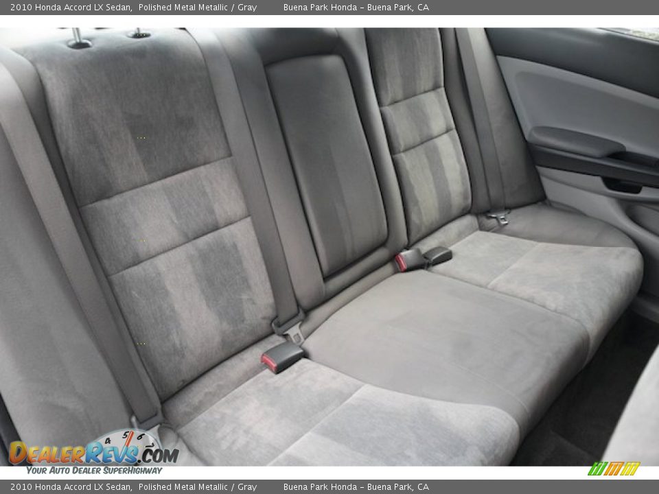 2010 Honda Accord LX Sedan Polished Metal Metallic / Gray Photo #19