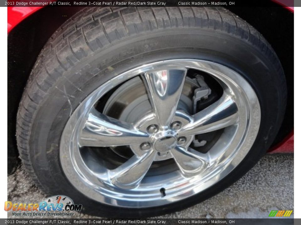 2013 Dodge Challenger R/T Classic Redline 3-Coat Pearl / Radar Red/Dark Slate Gray Photo #3