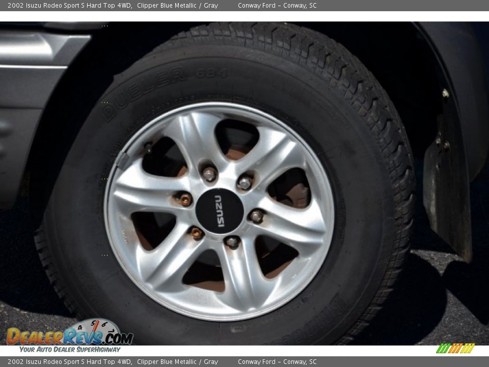 2002 Isuzu Rodeo Sport S Hard Top 4WD Wheel Photo #9