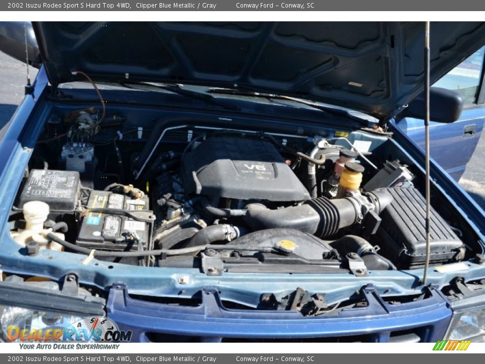 2002 Isuzu Rodeo Sport S Hard Top 4WD 3.2 Liter DOHC 24-Valve V6 Engine Photo #25