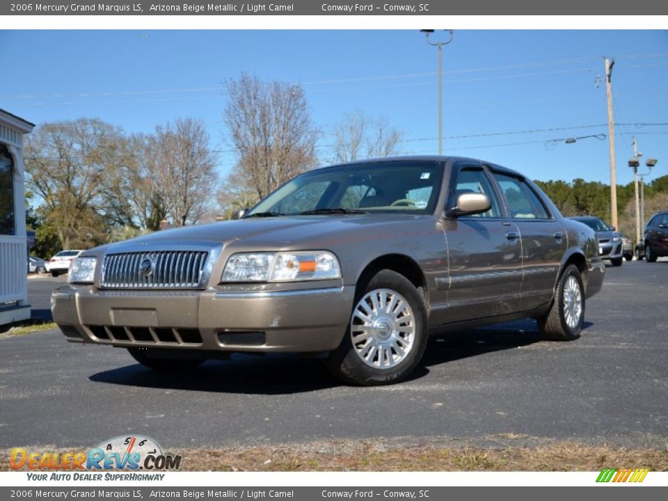 2006 Mercury Grand Marquis LS Arizona Beige Metallic / Light Camel Photo #1