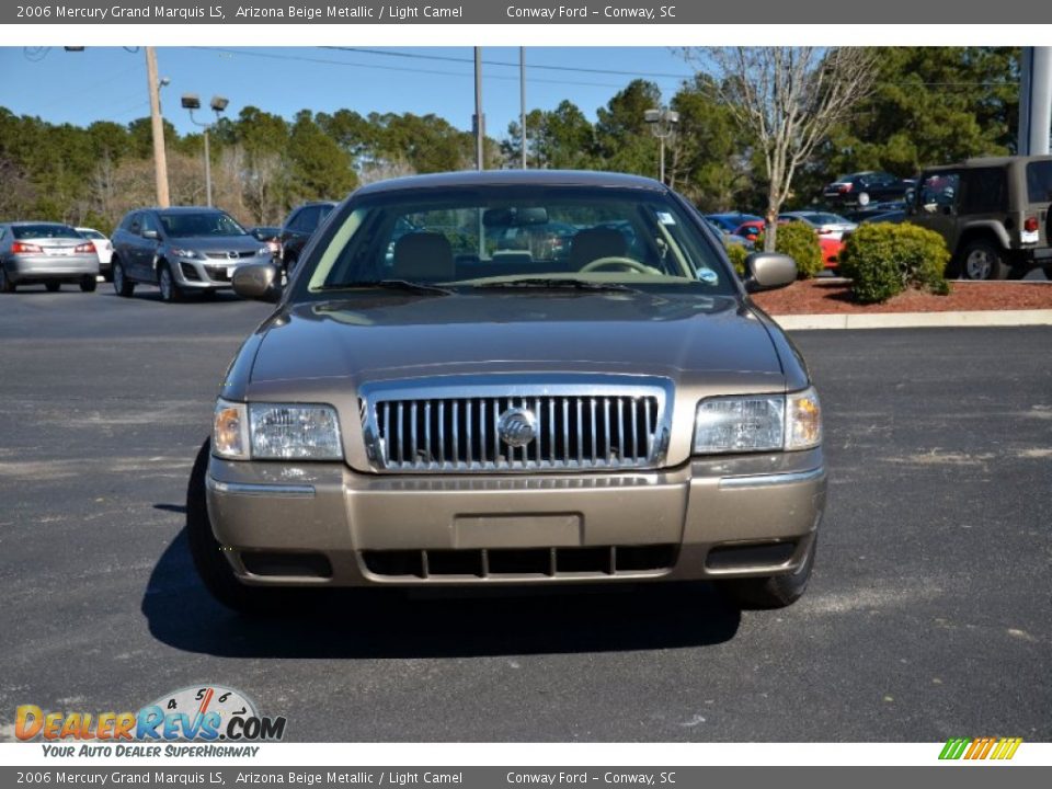 2006 Mercury Grand Marquis LS Arizona Beige Metallic / Light Camel Photo #2