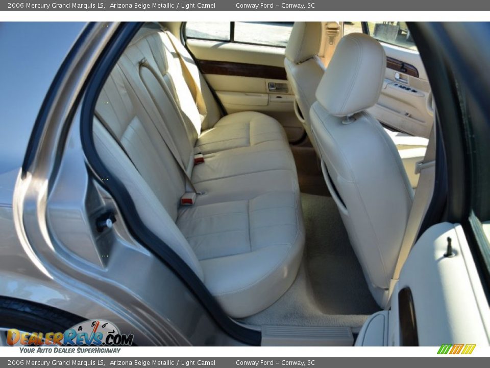 2006 Mercury Grand Marquis LS Arizona Beige Metallic / Light Camel Photo #15
