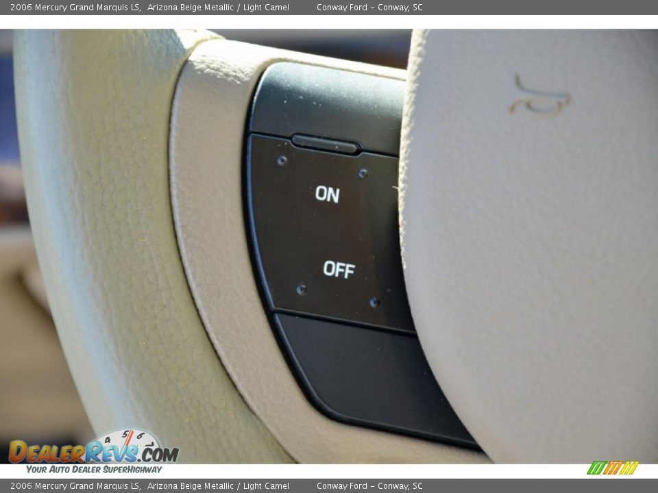 2006 Mercury Grand Marquis LS Arizona Beige Metallic / Light Camel Photo #21
