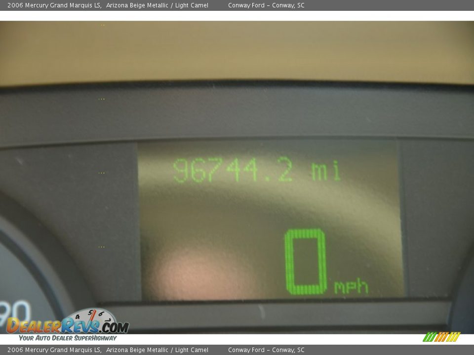 2006 Mercury Grand Marquis LS Arizona Beige Metallic / Light Camel Photo #24