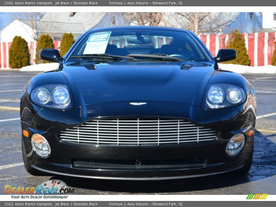 Jet Black 2002 Aston Martin Vanquish  Photo #2