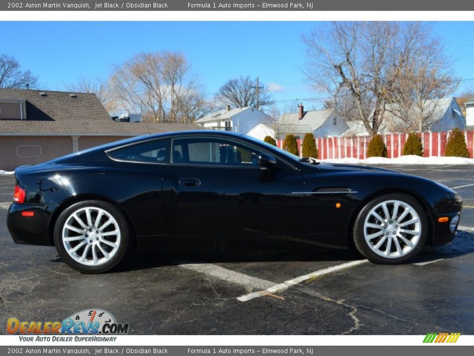 Jet Black 2002 Aston Martin Vanquish  Photo #8