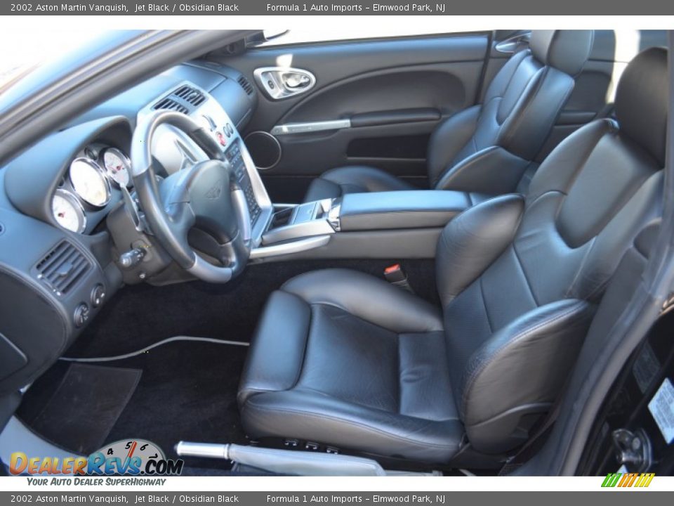 Front Seat of 2002 Aston Martin Vanquish  Photo #13