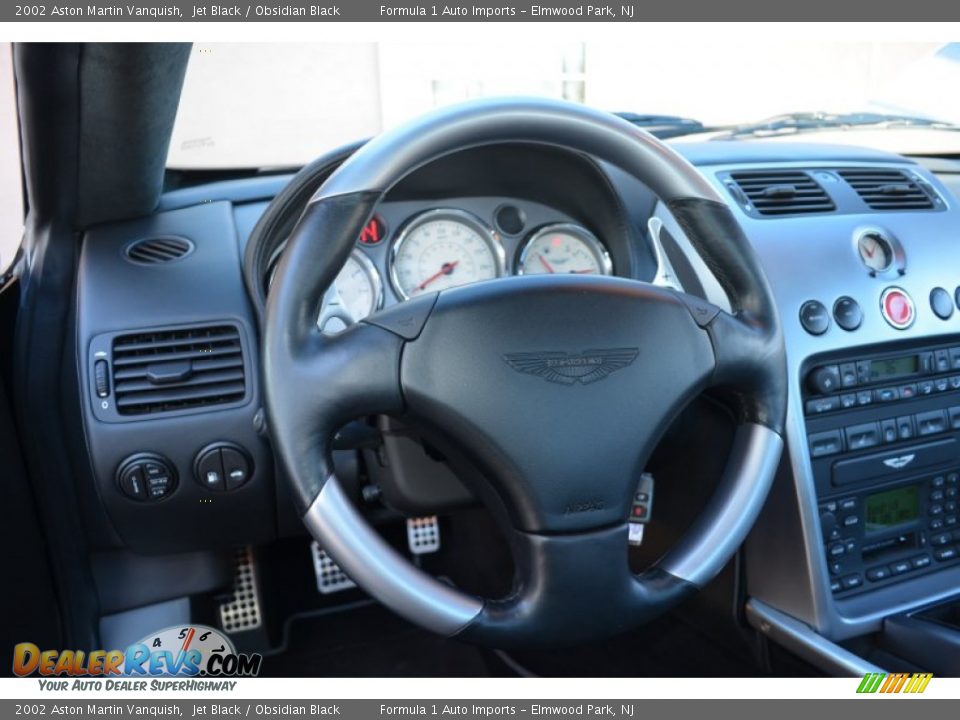2002 Aston Martin Vanquish  Steering Wheel Photo #16