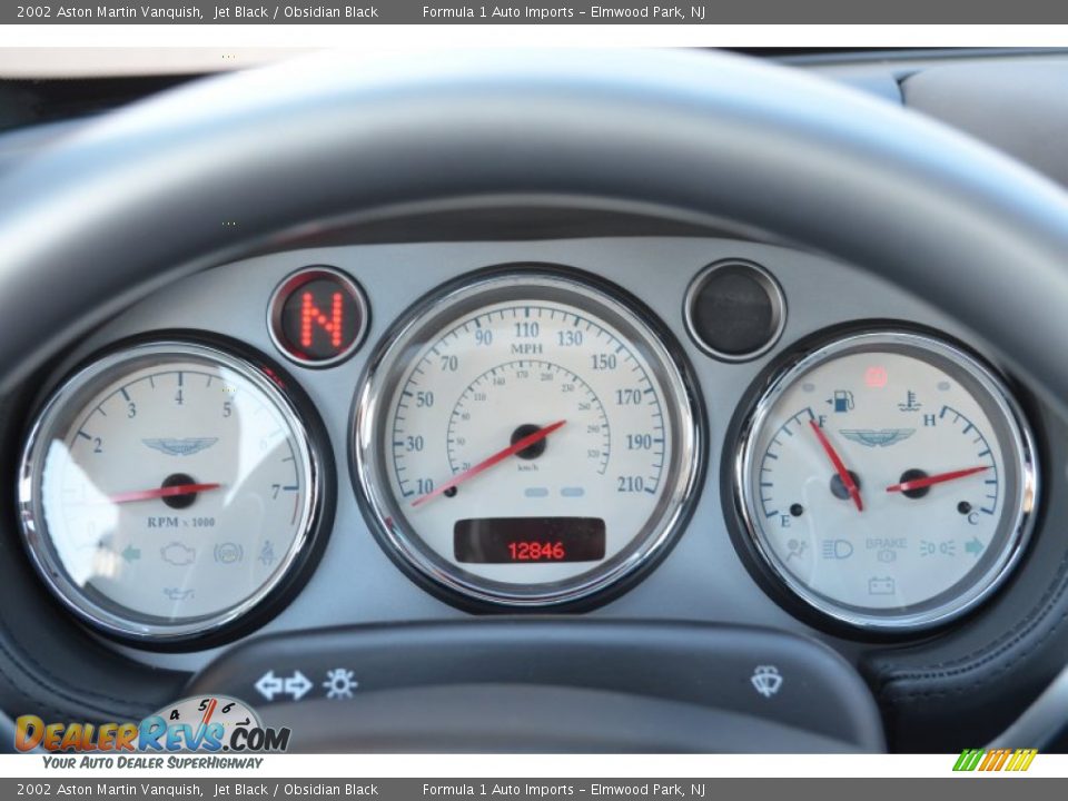 2002 Aston Martin Vanquish  Gauges Photo #19