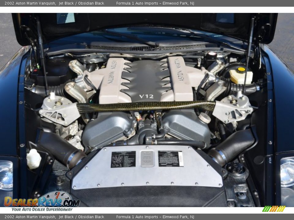 2002 Aston Martin Vanquish  6.0L V12 Engine Photo #25