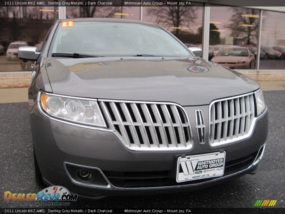 2011 Lincoln MKZ AWD Sterling Grey Metallic / Dark Charcoal Photo #2