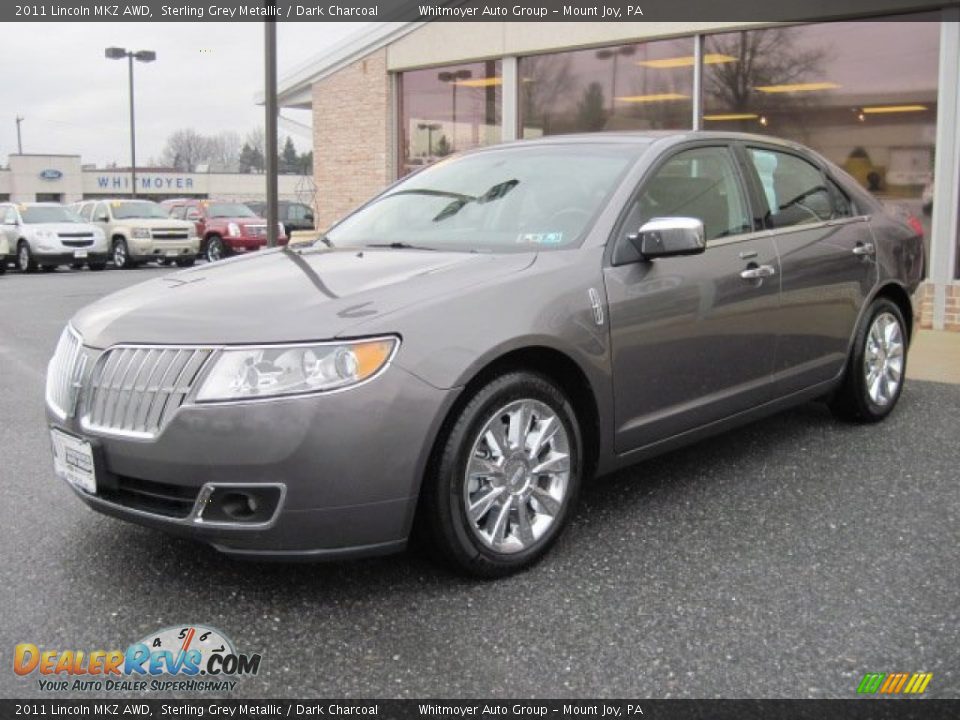 2011 Lincoln MKZ AWD Sterling Grey Metallic / Dark Charcoal Photo #3