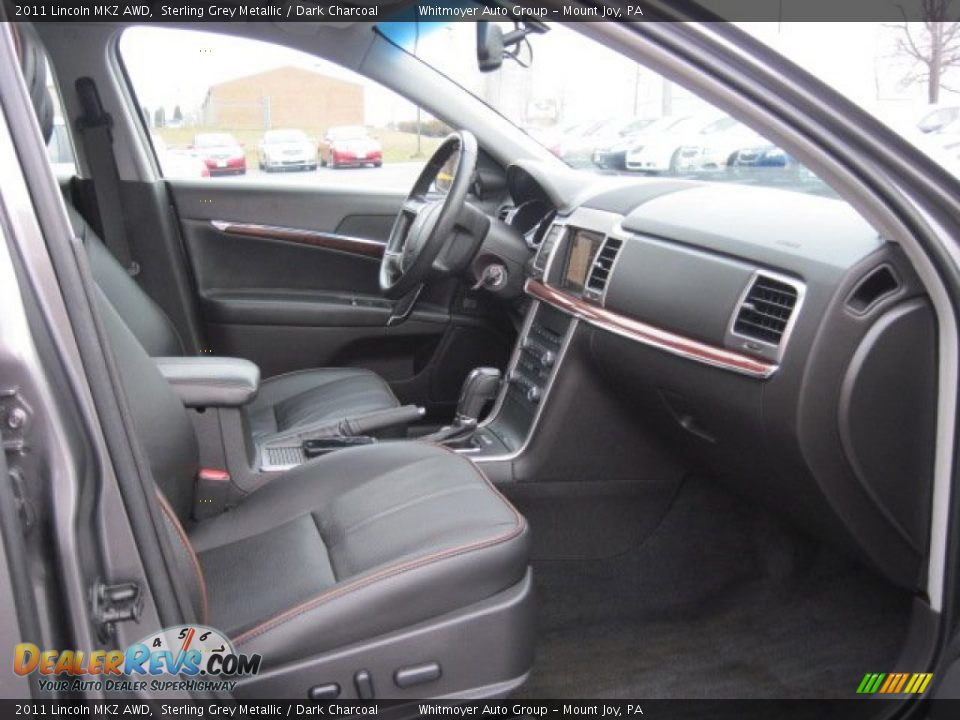 2011 Lincoln MKZ AWD Sterling Grey Metallic / Dark Charcoal Photo #5