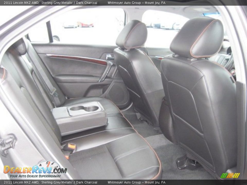 2011 Lincoln MKZ AWD Sterling Grey Metallic / Dark Charcoal Photo #6