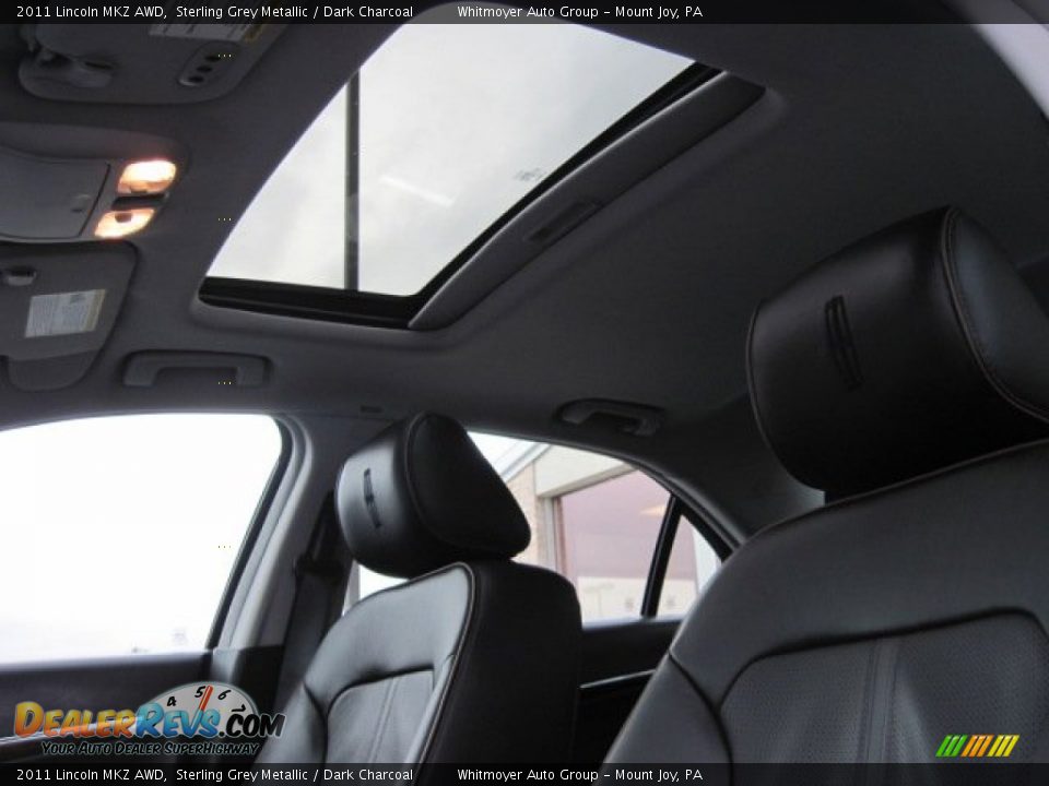 2011 Lincoln MKZ AWD Sterling Grey Metallic / Dark Charcoal Photo #10