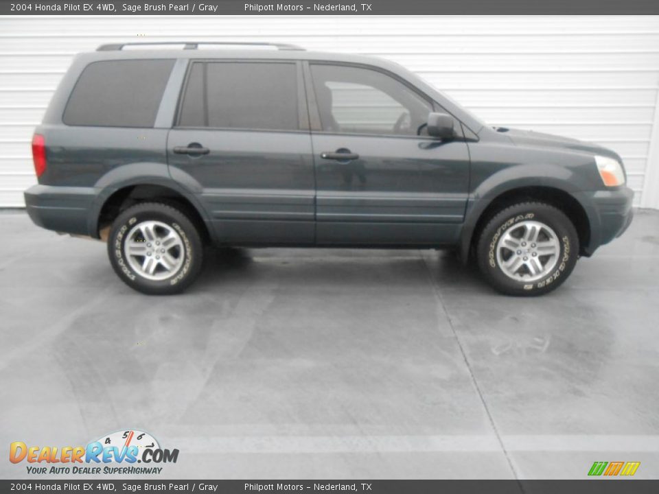 Sage Brush Pearl 2004 Honda Pilot EX 4WD Photo #3