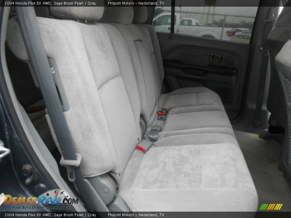 2004 Honda Pilot EX 4WD Sage Brush Pearl / Gray Photo #25