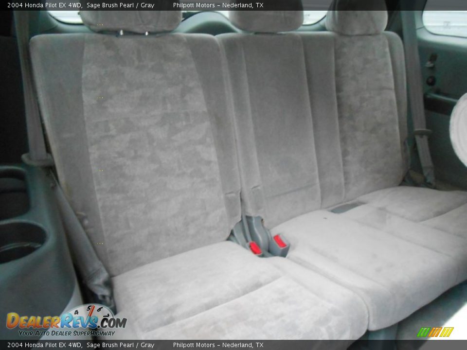 2004 Honda Pilot EX 4WD Sage Brush Pearl / Gray Photo #26
