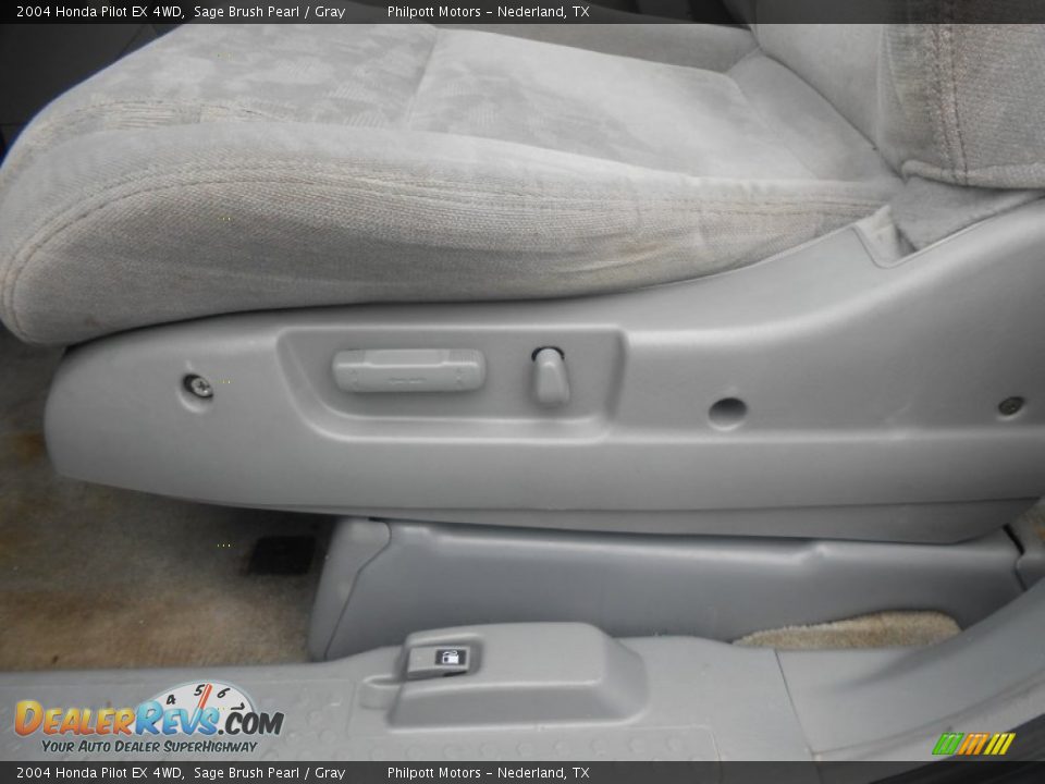 2004 Honda Pilot EX 4WD Sage Brush Pearl / Gray Photo #32