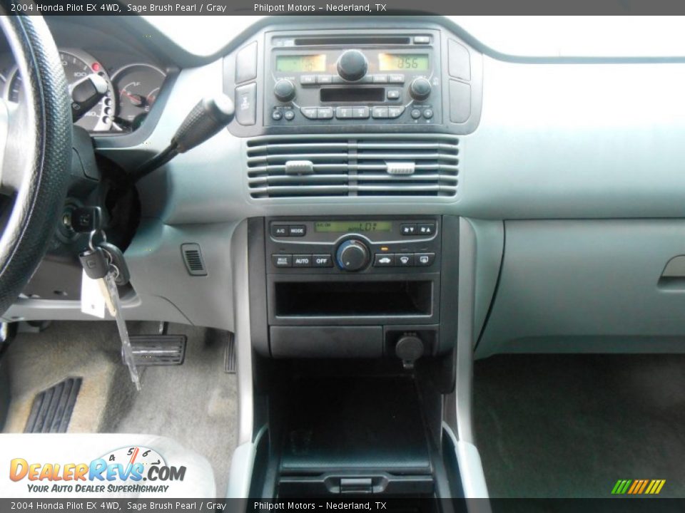 2004 Honda Pilot EX 4WD Sage Brush Pearl / Gray Photo #34