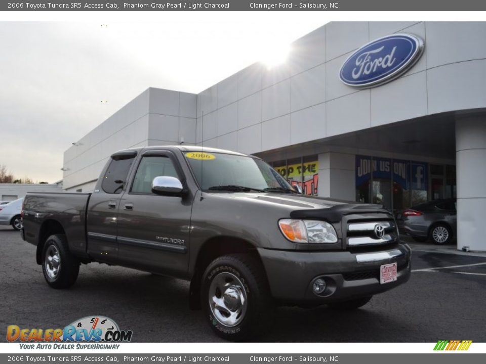 2006 Toyota Tundra SR5 Access Cab Phantom Gray Pearl / Light Charcoal Photo #1