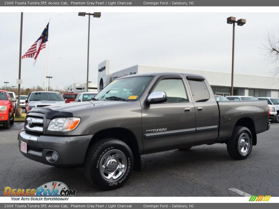 2006 Toyota Tundra SR5 Access Cab Phantom Gray Pearl / Light Charcoal Photo #6