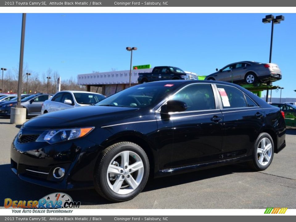 2013 Toyota Camry SE Attitude Black Metallic / Black Photo #1