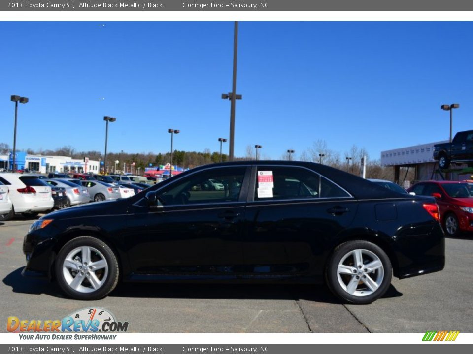 2013 Toyota Camry SE Attitude Black Metallic / Black Photo #2
