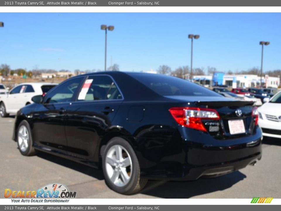 2013 Toyota Camry SE Attitude Black Metallic / Black Photo #3