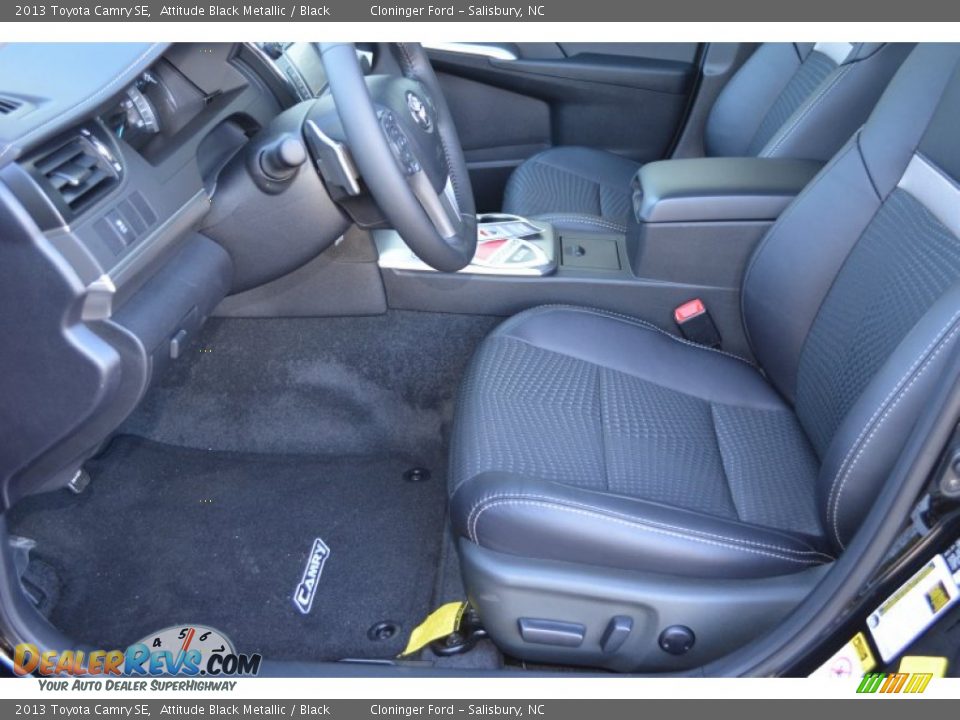 2013 Toyota Camry SE Attitude Black Metallic / Black Photo #10