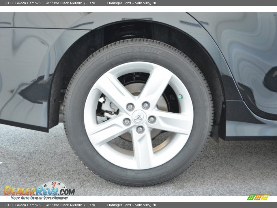 2013 Toyota Camry SE Attitude Black Metallic / Black Photo #19