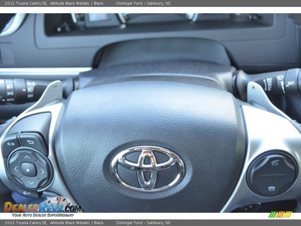 2013 Toyota Camry SE Attitude Black Metallic / Black Photo #27