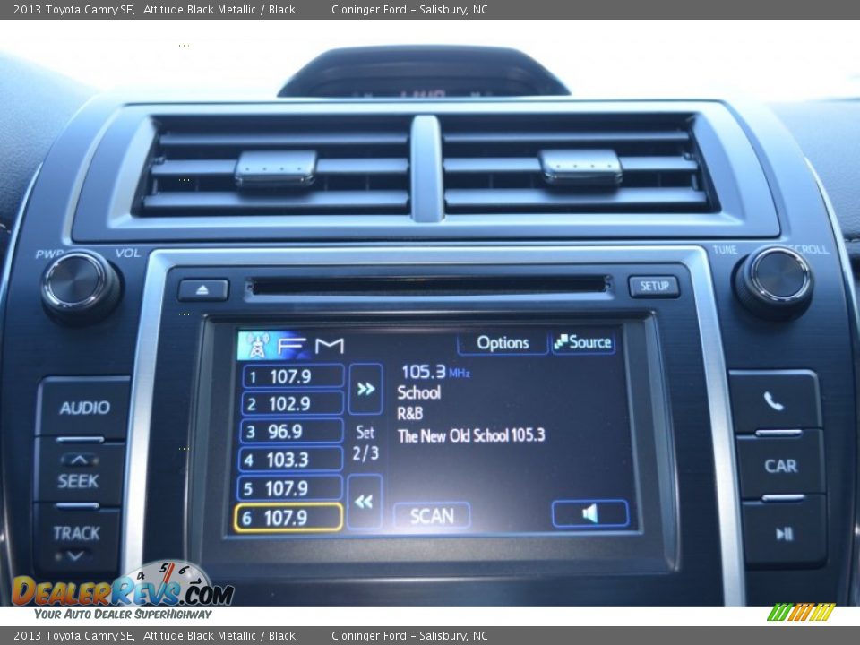 2013 Toyota Camry SE Attitude Black Metallic / Black Photo #29