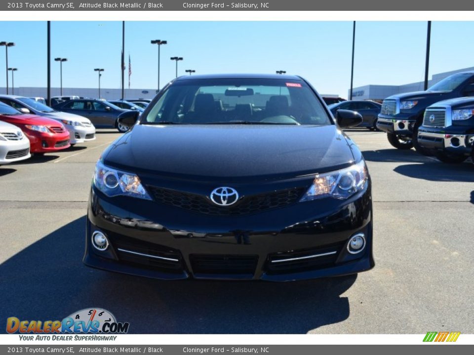 2013 Toyota Camry SE Attitude Black Metallic / Black Photo #35
