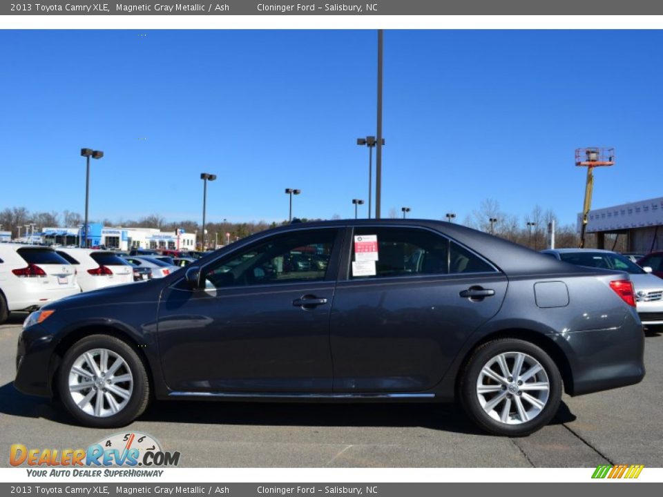 2013 Toyota Camry XLE Magnetic Gray Metallic / Ash Photo #2