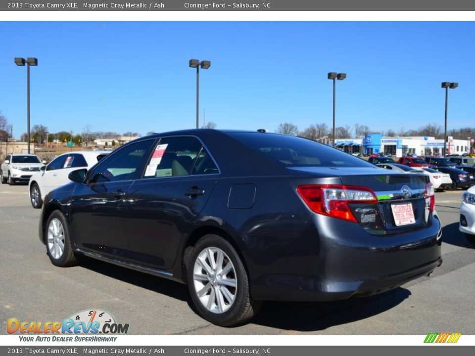 2013 Toyota Camry XLE Magnetic Gray Metallic / Ash Photo #3