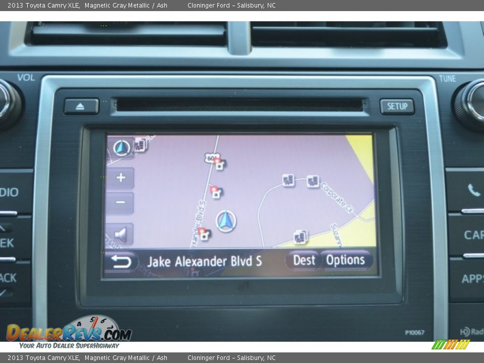 2013 Toyota Camry XLE Magnetic Gray Metallic / Ash Photo #32