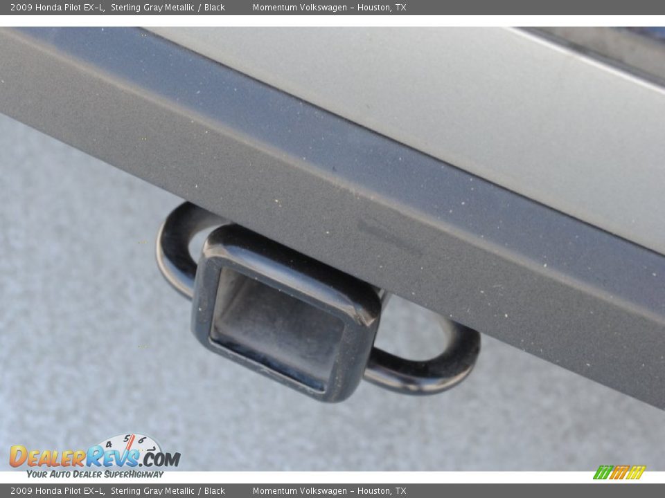 2009 Honda Pilot EX-L Sterling Gray Metallic / Black Photo #9